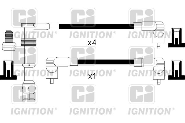 QUINTON HAZELL Комплект проводов зажигания XC841